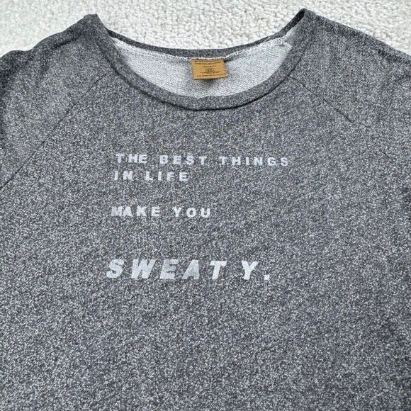 Good Hyouman Sweatshirt The best Things In Life Make You Sweaty XS/S - Picture 5 of 7